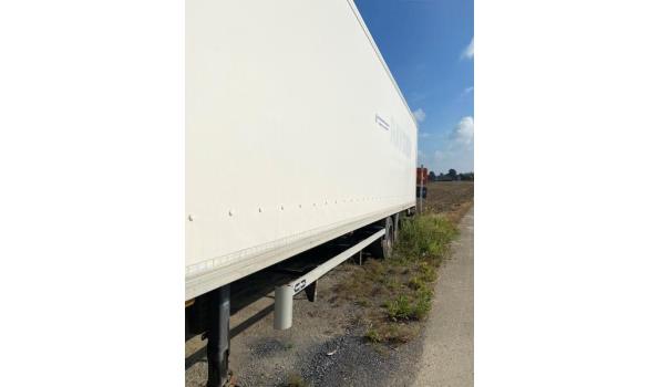 trailer VAN HOOL, EN 12642-XL, 1e inschr ng ( vm bj 2011), chassisnr YE12B0042AA416493, zonder boorddocumenten, zichtbare schade wo: carrosserie en krassen rondom